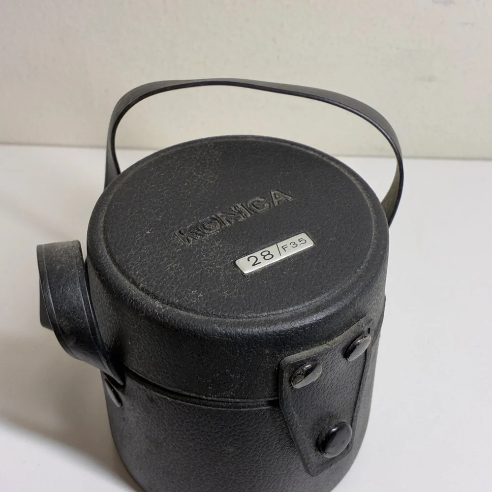Konica Hexanon AR 40mm f1.8 Pancake Prime Lens AR Mount + HOYA Skylight Filter
